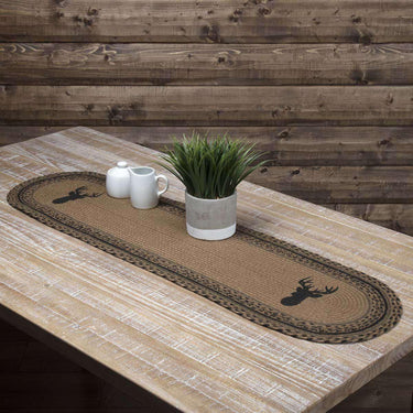 Trophy Mount Jute Braided Table Runner - The Fox Decor